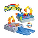 sand playing toy 11-pieces sand box with a lot of accessories 