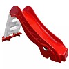 Toddlers slide garden slide, free standing babyslide red/grey