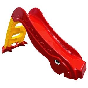 Toddler's slide garden slide free-standing baby slide red/ yellow 