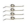 Set of 4 spare part springs for the Duo-Bin trash can