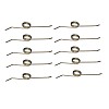 Set of 10 spare part springs for Duo-Bin trash can 