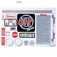 BIG - 56565 Sticker set complete Eicher Diesel