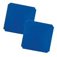 Moveandstic set of 2 panels, 40 x 40 cm, blue