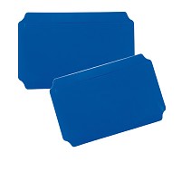Moveandstic set of 2 panels, 20 x 40 cm, blue