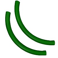 Moveandstic set of 2 pipe bends green