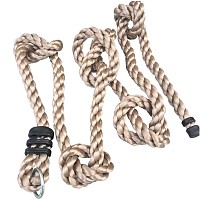 Climbing rope with 5 knots, 3 m long, Ø 26 mm