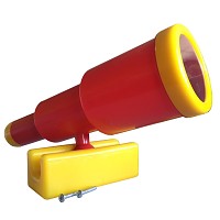 Telescopic telescope large red / yellow