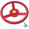 Steering wheel Ø 33 cm red