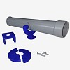 Telescope - telescope in gray / blue