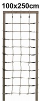 Climbing net H: 2.50 x W: 1.00 m - green 1
