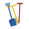 Sand and water shell incl. garden set, bucket, watering can and 4 molds 3