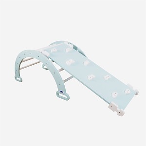 Climbing bow with climbing ramp light blue/ white 