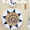 Baby walker with xylophone white, wooden walker 3