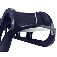 EKO - Snow-Star 120 with reinforcement ocean blue - three family sledges 3