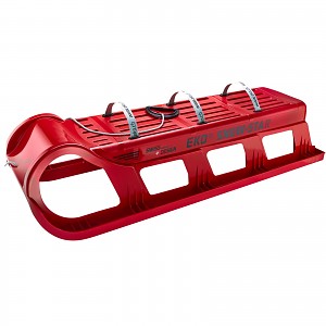 EKO - Snow-Star 120 with red reinforcement - three family sledges