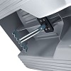 Bremskralle unter dem Schlitten