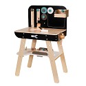 Tool bench set for children Wooden workbench with 36 accessories