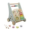 Baby walker with xylophone, pastellgreen