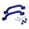Blue handles 240x70mm (2 pieces) plastic handles