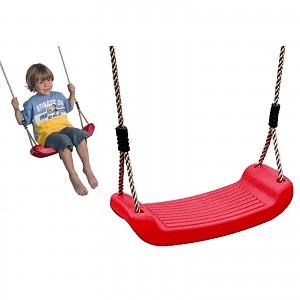  Moulded Swing Seat, red