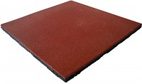 fall protection mats rubber mat red/ brown 25 mm