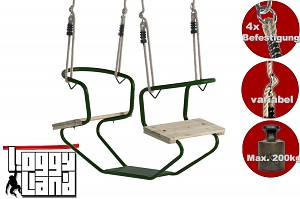 Metal Duo Swing Seat