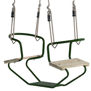 Metal Duo Swing Seat