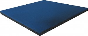 Fall protection mat rubber mat blue 25 mm