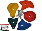 Climbing stones big assorted, set of 5