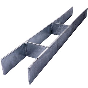 H-post anchor H-anchor post base 600x91x5mm