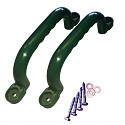 Green handles, set of 2