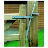 gate bolts, galvanized