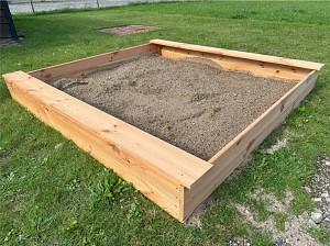 LoggyLand Sandpit Solid Wood LoggyLand Sandpit Solid Wood
