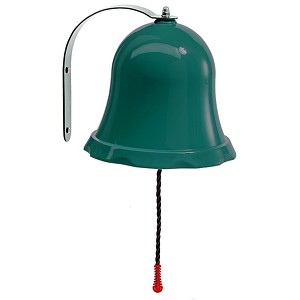Ship bell bell for play tower or play house turqouise azure 