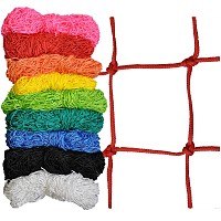 Decorative net 1m x 5m colored, mesh size 100 x 100mm PP