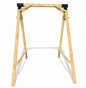 LoggyLand basic structure for the SWING playground set Height: 2.10 m