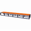 Minka and Fred - Dog bed SVEN Orange/Titanium gray 1