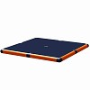 Minka and Fred - Puppy wobble plate orange/titanium gray 1