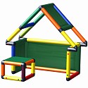 Moveandstic play house and motoric trainer Costa multi colored