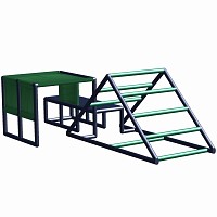 Move and Stic Sport-Fit 3 titanium gray/green