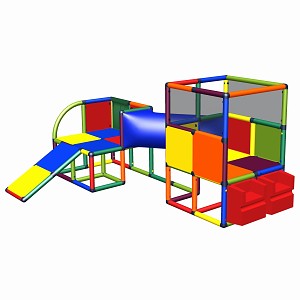 Moveandstic Nele - Climbing Landscape with Slide and Tunnel Moveandstic Nele - Climbing Landscape with Slide and Tunnel