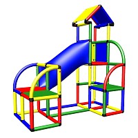 Moveandstic Felix - Climbing Tower with Crawl-Tube and exit