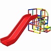 Move and Stic climbing tower CARO with slide multi color