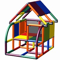 Move and Stic play house CLAUDI multi color 