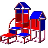 Moveandstic David - climbing tower for toddlers