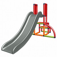 my first Slide Alma red orange green baby slide with starter set Easy garden slide MAS children slide  