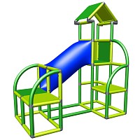 Moveandstic Felix - Climbing Tower with Crawl-Tube and exit