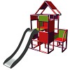 Moveandstic Lisa - big tower with slide magenta - red 