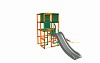 Move and stic climbing tower with slide Samuel green/ orange 2