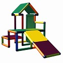 Moveandstic my first play house multi-colored  